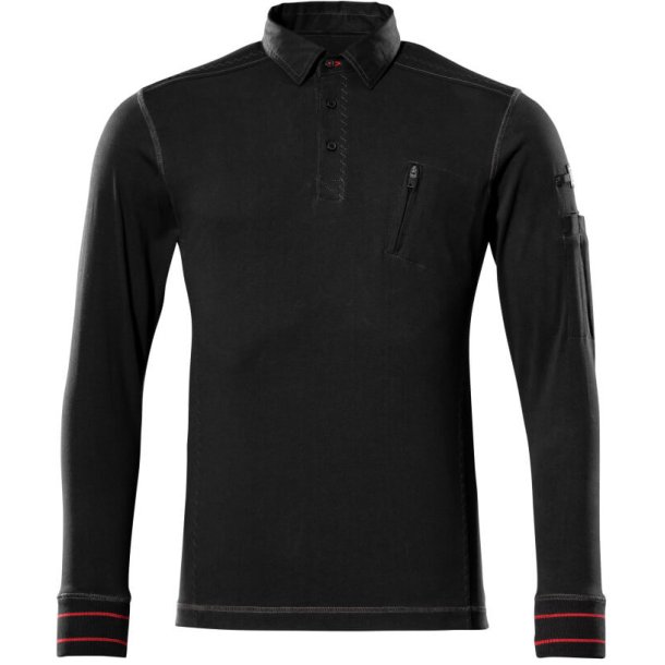 MASCOT&reg; Polosweatshirt Sort 50352-833-09
