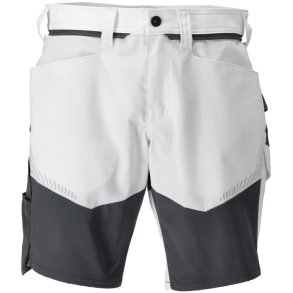MASCOT® Shorts Hvid/Stengr 25149-230-0689