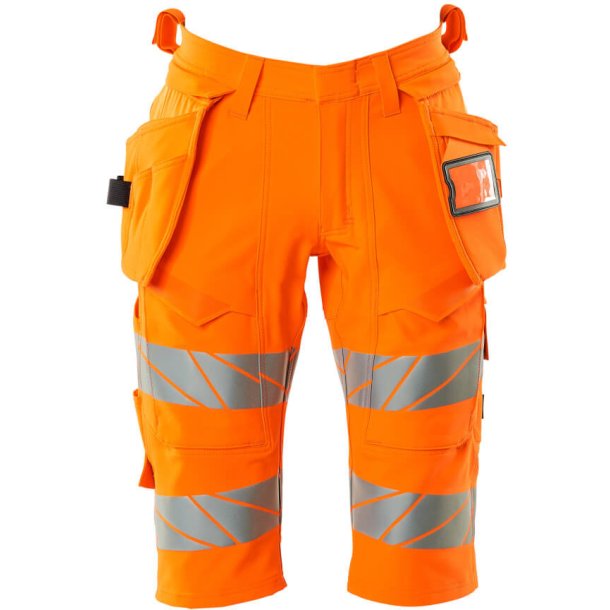 MASCOT Shorts, lange med hngelommer Hi-Vis Orange 19349-711-14