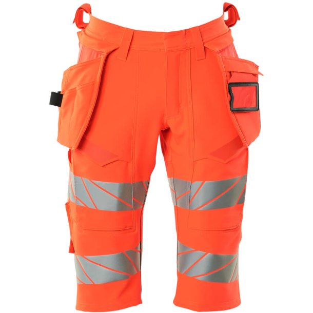 MASCOT Shorts, lange med hngelommer Hi-Vis Rd 19349-711-222