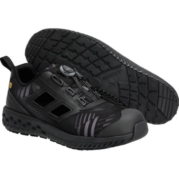 MASCOT&reg; Sikkerhedssandaler Sort F0651-704-09
