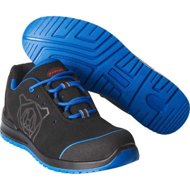 MASCOT&reg; Sikkerhedssko Sort/Kobolt F0210-702-0911