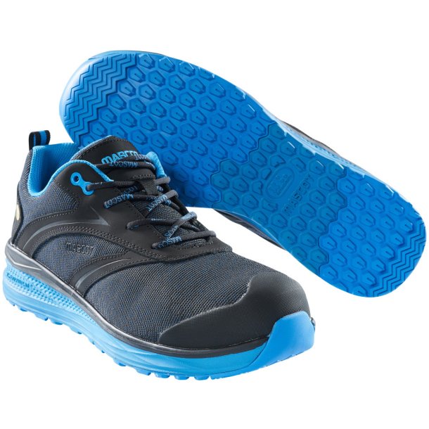 MASCOT&reg; Sikkerhedssko Sort/Kobolt F0250-909-0911