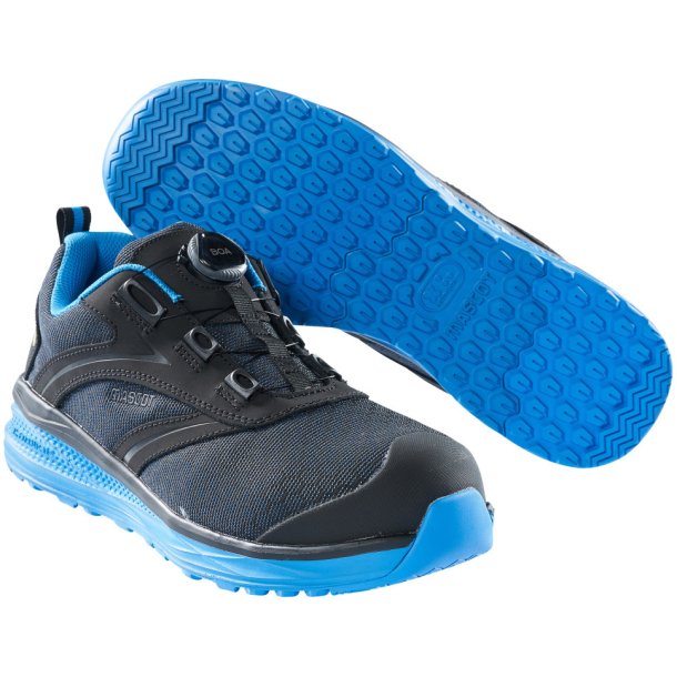 MASCOT&reg; Sikkerhedssko Sort/Kobolt F0251-909-0911