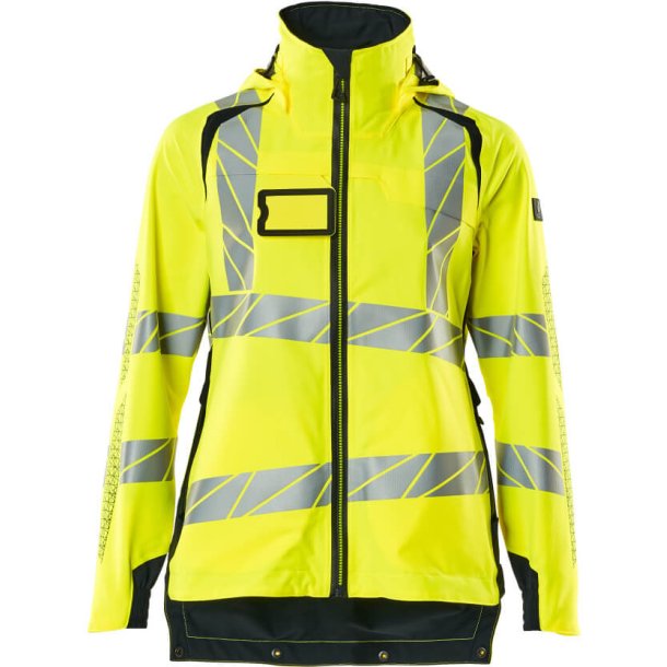 MASCOT Skaljakke Hi-Vis Gul/Mrk Marine 19011-449-17010