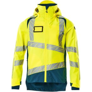 MASCOT® Skaljakke Hi-Vis Gul/Mrk Petroleum 19301-231-1744