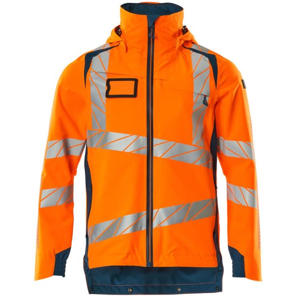 MASCOT Skaljakke Hi-Vis Orange/Mrk Petroleum 19001-449-1444