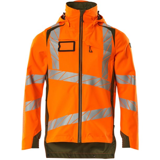 MASCOT Skaljakke Hi-Vis Orange/Mosgrn 19001-449-1433