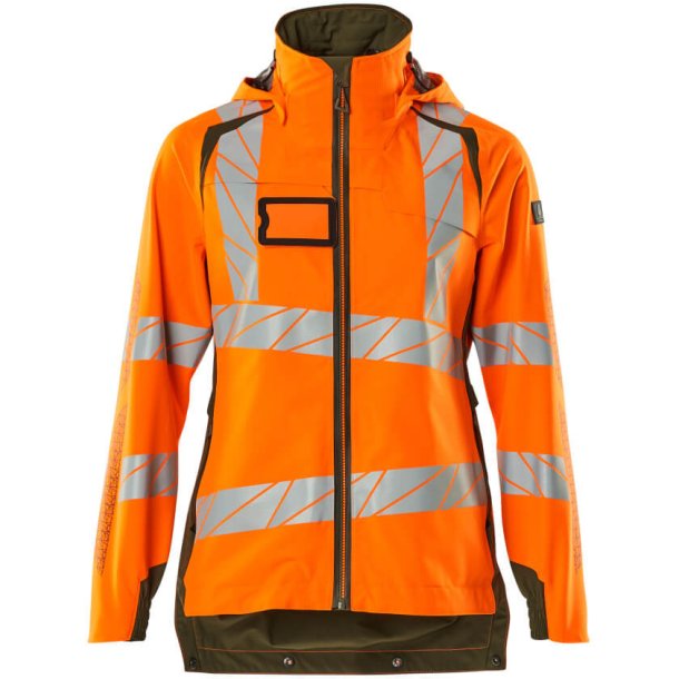 MASCOT Skaljakke Hi-Vis Orange/Mosgrn 19011-449-1433