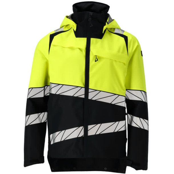 MASCOT� Skaljakke Sort/Hi-Vis Gul 25001-231-0917