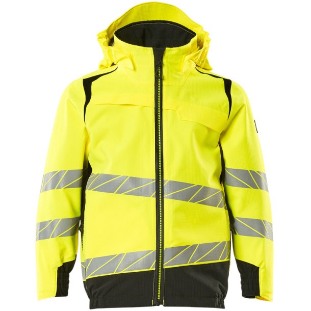 MASCOT&reg; Skaljakke til brn Hi-Vis Gul/Sort 19901-449-1709