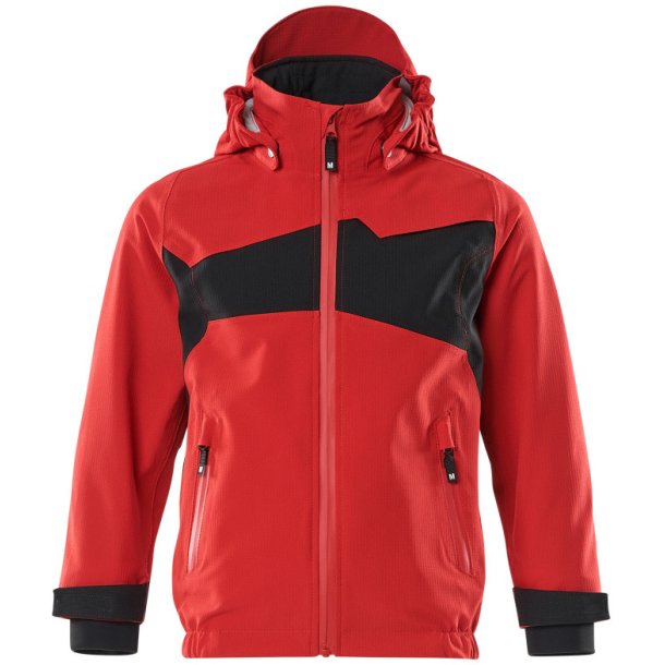 MASCOT® Skaljakke til børn Signalrød/Sort 18901-249-20209