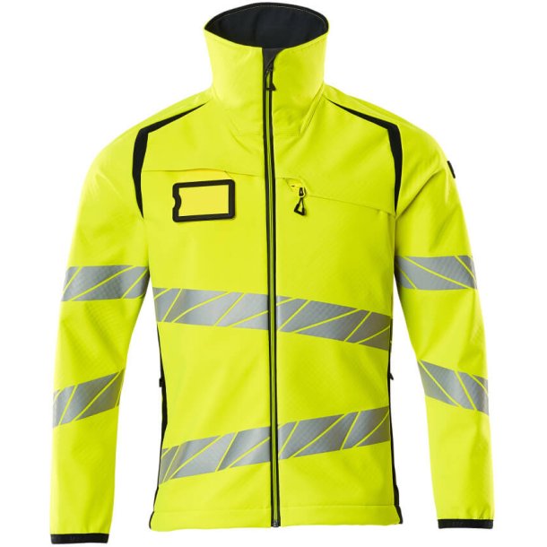 MASCOT Softshell jakke Hi-Vis Gul/Mrk Marine 19002-143-17010