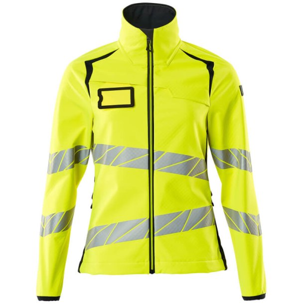 MASCOT Softshell jakke Hi-Vis Gul/Mrk Marine 19012-143-17010