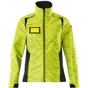MASCOT® Softshell jakke Hi-Vis Gul/Mrk Marine 19212-291-17010