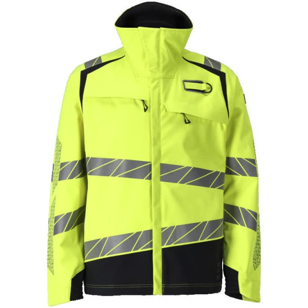 MASCOT® Softshell jakke Hi-Vis Gul/Mørk Marine 21002-335-17010