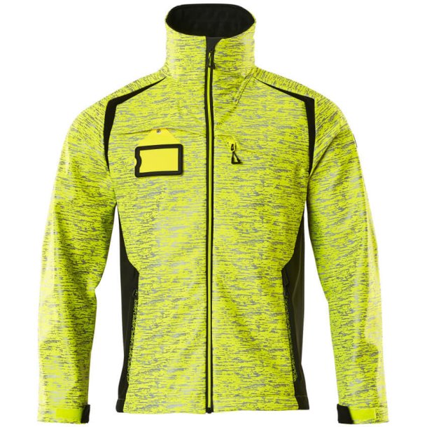 MASCOT&reg; Softshell jakke Hi-Vis Gul/Sort 19202-291-1709