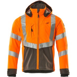MASCOT® Softshell jakke Hi-Vis Orange/Mrk Antracit 15502-246-1418