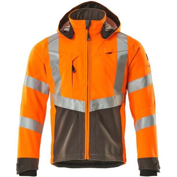 MASCOT Softshell jakke Hi-Vis Orange/Mrk Antracit 15502-246-1418