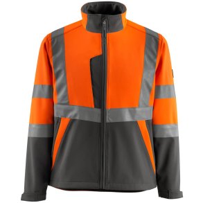 MASCOT® Softshell jakke Hi-Vis Orange/Mrk Antracit 15902-253-1418