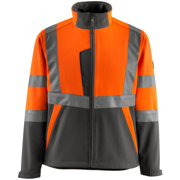 MASCOT Softshell jakke Hi-Vis Orange/Mrk Antracit 15902-253-1418