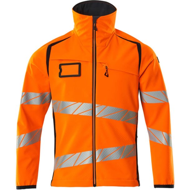 MASCOT Softshell jakke Hi-Vis Orange/Mrk Marine 19002-143-14010