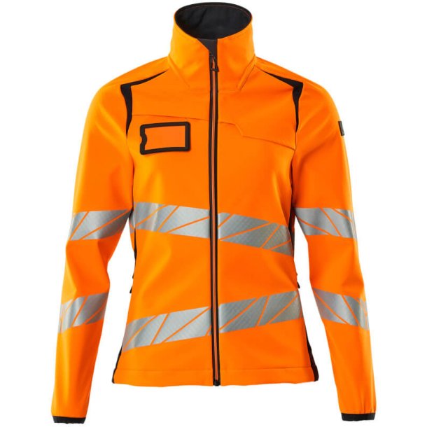 MASCOT Softshell jakke Hi-Vis Orange/Mrk Marine 19012-143-14010