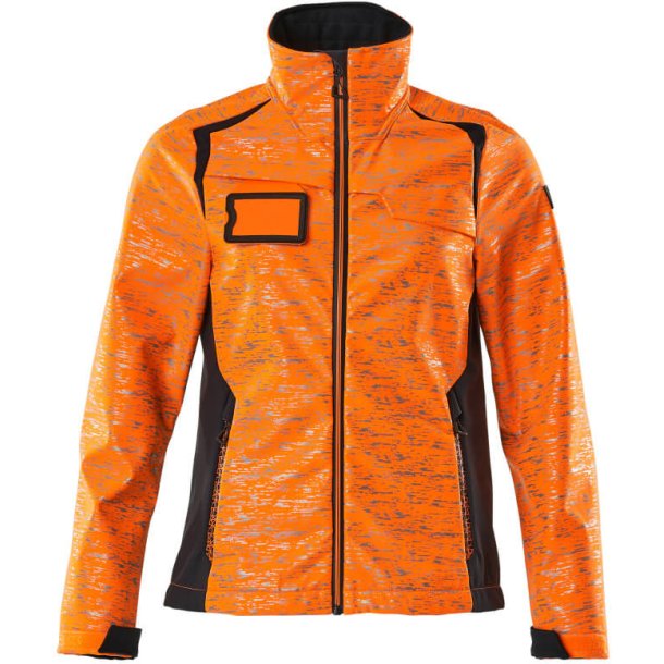 MASCOT Softshell jakke Hi-Vis Orange/Mrk Marine 19212-291-14010