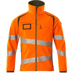 MASCOT® Softshell jakke Hi-Vis Orange/Mosgrn 19002-143-1433