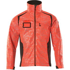 MASCOT® Softshell jakke Hi-Vis Rd/Mrk Antracit 19202-291-22218