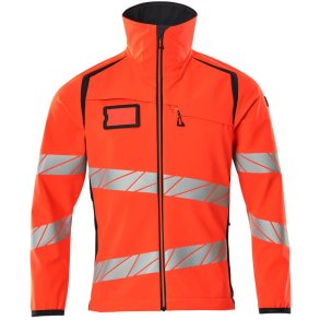 MASCOT® Softshell jakke Hi-Vis Rd/Mrk Marine 19002-143-22210