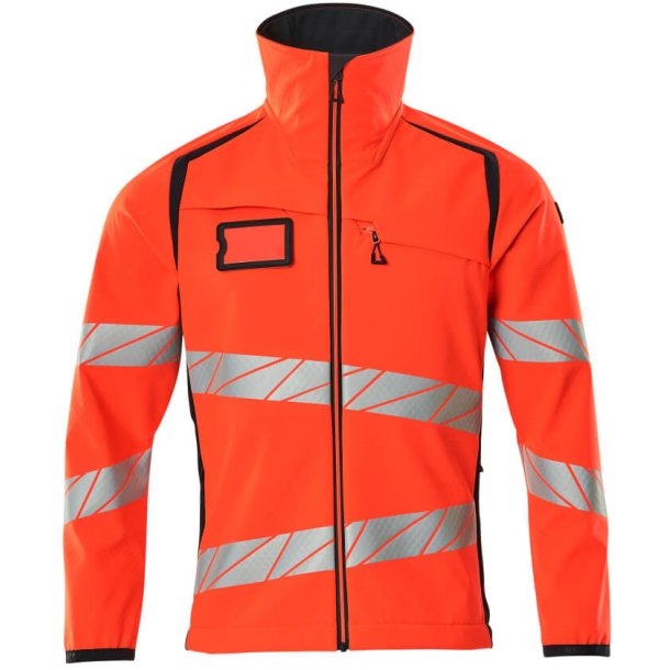 MASCOT Softshell jakke Hi-Vis Rd/Mrk Marine 19002-143-22210