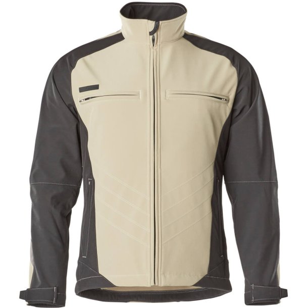 MASCOT® Softshell jakke Lys Kaki/Sort 12002-149-5509