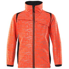 MASCOT® Softshell til brn Hi-Vis Rd/Mrk Marine 19902-291-22210