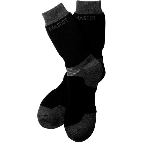 MASCOT&reg; Sokker Sort/Mrk Antracit 50404-876-0918
