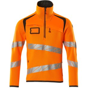 MASCOT® Striktrje med kort lynls Hi-Vis Orange/Mrk Antracit 19005-351-1418