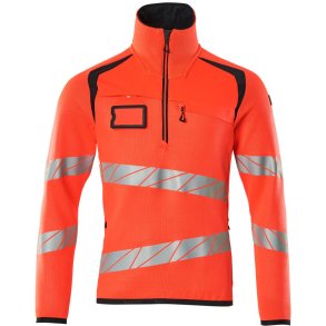 MASCOT® Striktrje med kort lynls Hi-Vis Rd/Mrk Marine 19005-351-22210