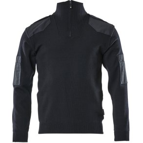 MASCOT® Striktrje med kort lynls Mrk Marine 17205-939-010