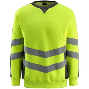 MASCOT® Sweatshirt Hi-Vis Gul/Mrk Antracit 50126-932-1718