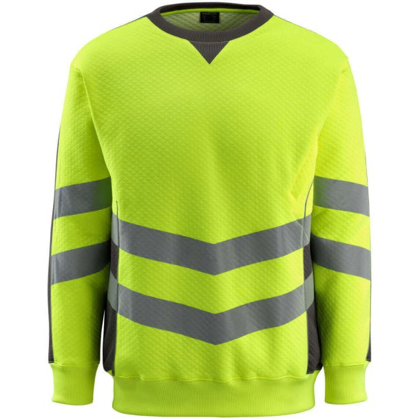 MASCOT Sweatshirt Hi-Vis Gul/Mrk Antracit 50126-932-1718