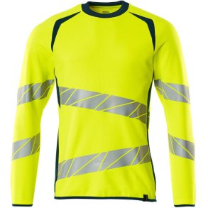 MASCOT® Sweatshirt Hi-Vis Gul/Mrk Petroleum 19084-781-1744