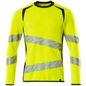 MASCOT® Sweatshirt Hi-Vis Gul/Sort 19084-781-1709