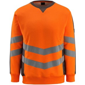MASCOT® Sweatshirt Hi-Vis Orange/Mrk Antracit 50126-932-1418
