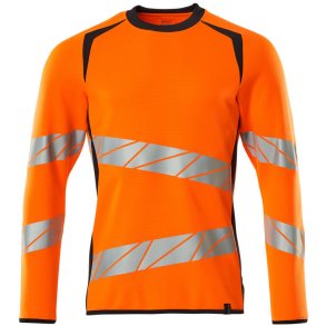 MASCOT® Sweatshirt Hi-Vis Orange/Mrk Marine 19084-781-14010