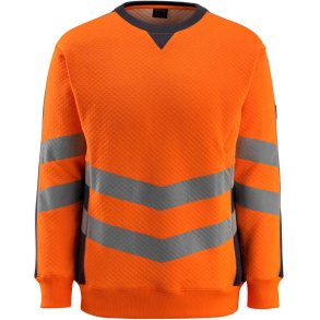 MASCOT® Sweatshirt Hi-Vis Orange/Mrk Marine 50126-932-14010