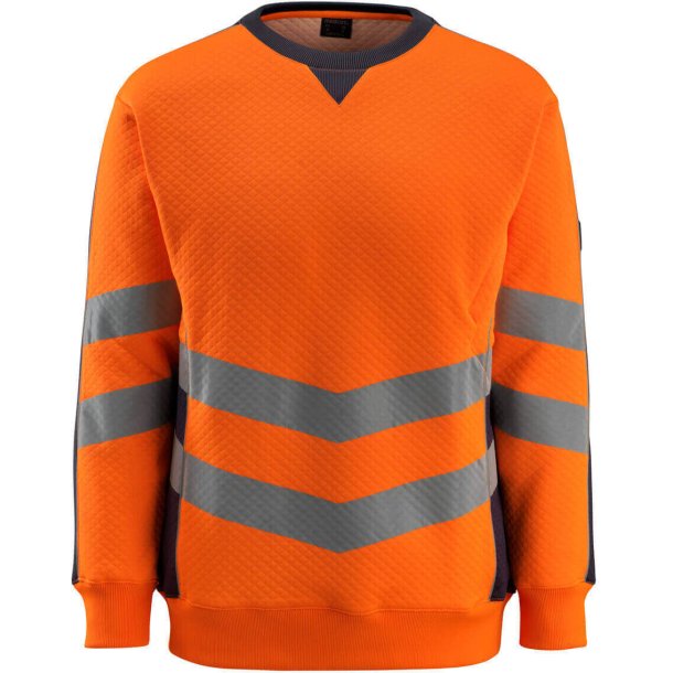 MASCOT Sweatshirt Hi-Vis Orange/Mrk Marine 50126-932-14010