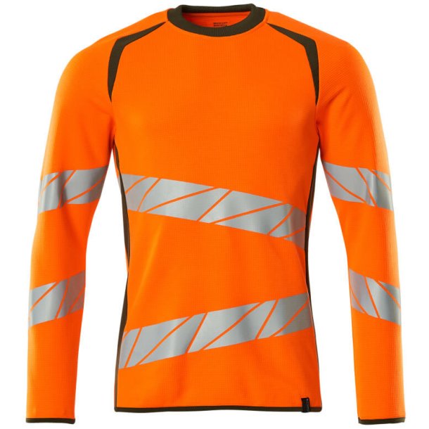 MASCOT Sweatshirt Hi-Vis Orange/Mosgrn 19084-781-1433