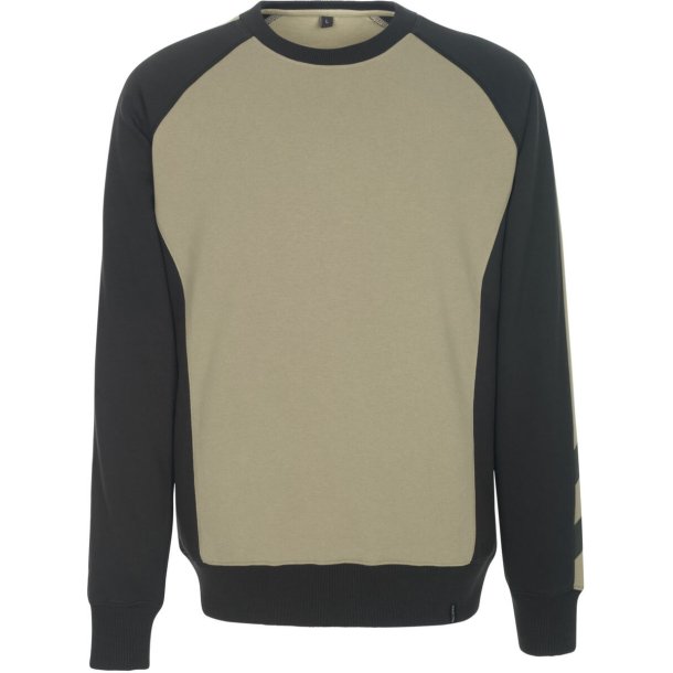 MASCOT&reg; Sweatshirt Lys Kaki/Sort 50570-962-5509