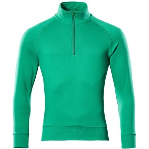 MASCOT® Sweatshirt med kort lynls Grsgrn 50611-971-333
