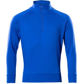 MASCOT® Sweatshirt med kort lynls Kobolt 50611-971-11